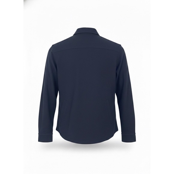 NWT GENTEAL Rainier Shirt Jacket Navy Blue Wool Blend Men's Size L - Picture 5 of 12